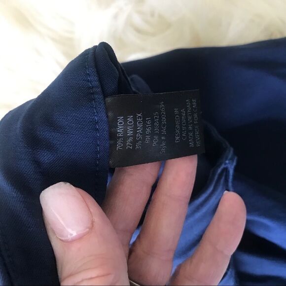 Bebop Navy Blue Slacks/Pants, Size 7 - Picture 6 of 9